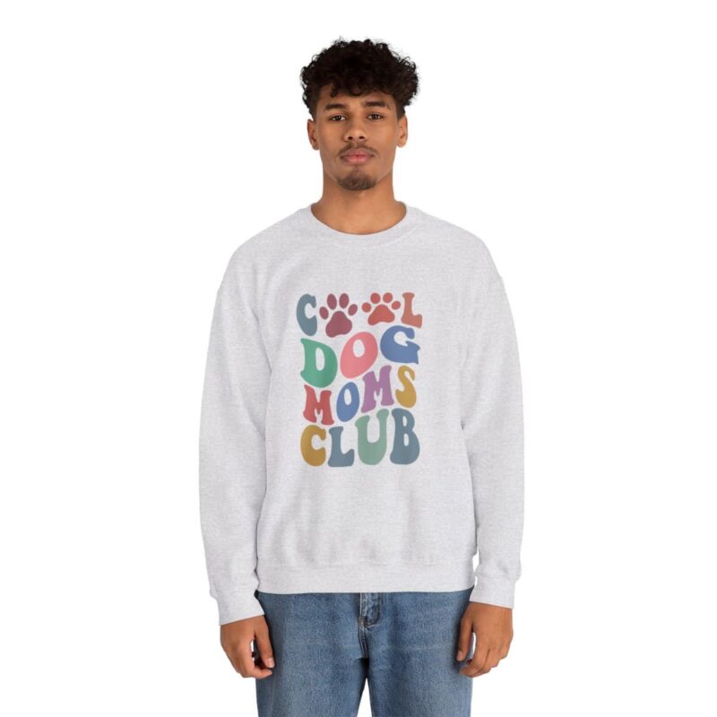 Cool Dog Moms Club Unisex Heavy Blend Sweatshirt