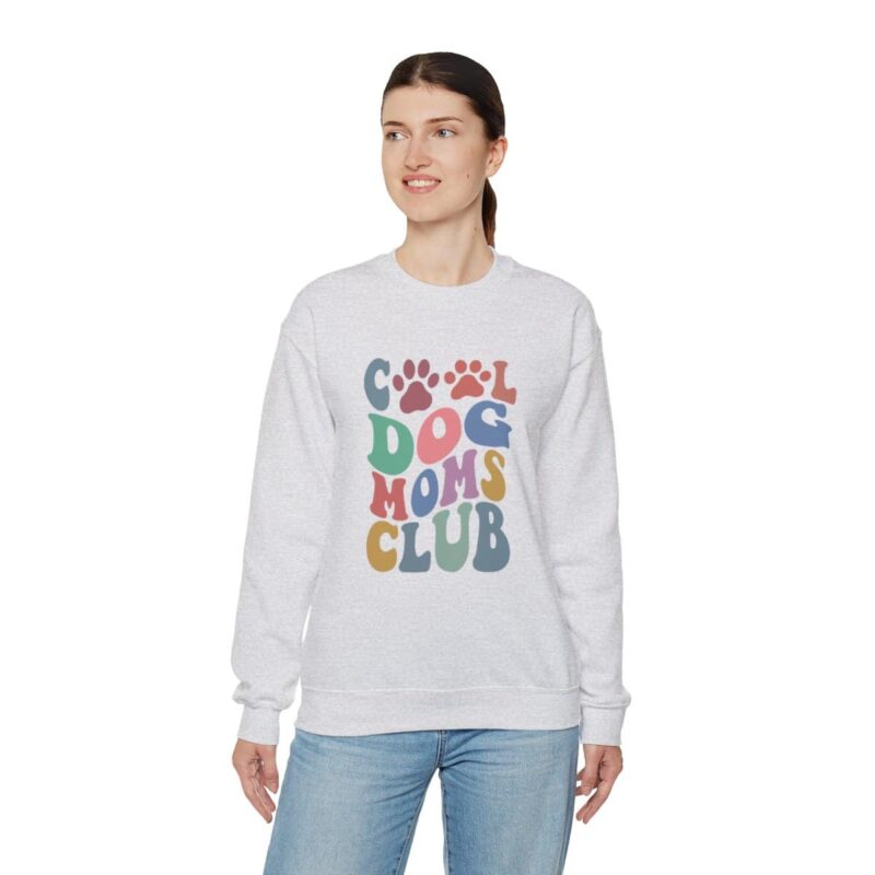 Cool Dog Moms Club Unisex Heavy Blend Sweatshirt