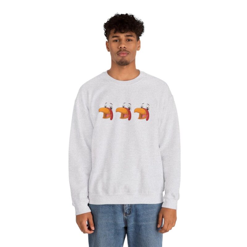 Cheeky Turkey Trio Thanksgiving Sweatshirt