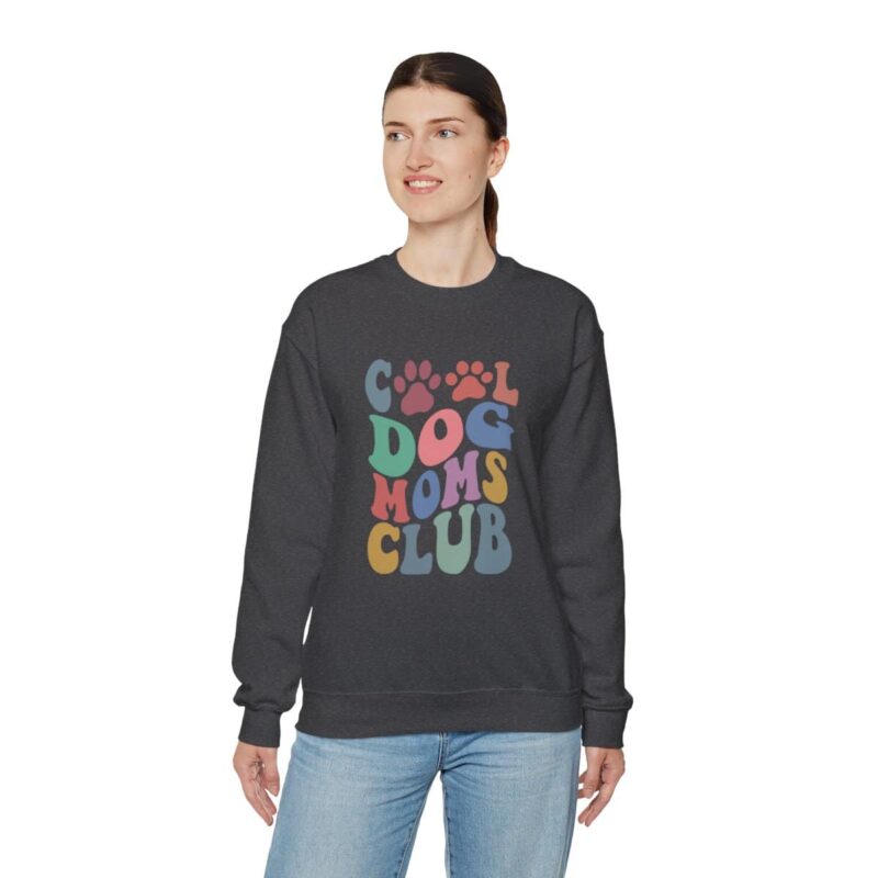 Cool Dog Moms Club Unisex Heavy Blend Sweatshirt