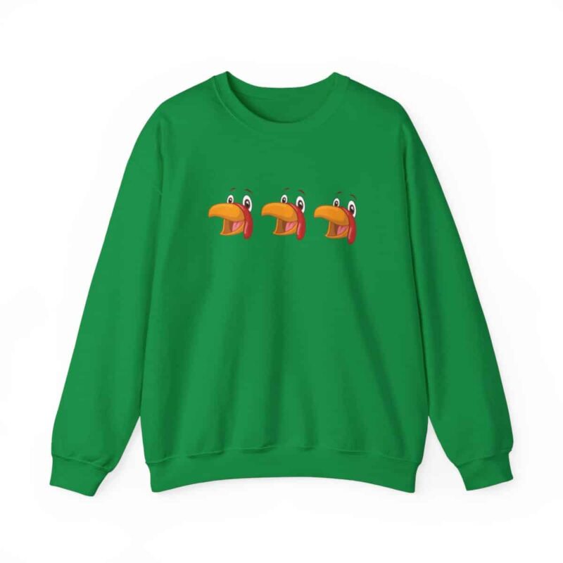 Cheeky Turkey Trio Thanksgiving Sweatshirt