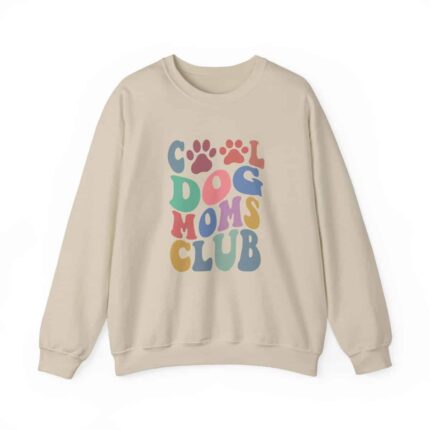 Cool Dog Moms Club Unisex Heavy Blend Sweatshirt