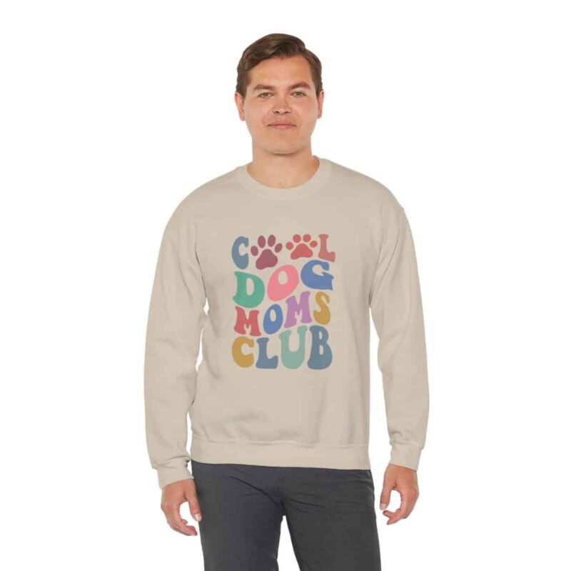 Cool Dog Moms Club Unisex Heavy Blend Sweatshirt