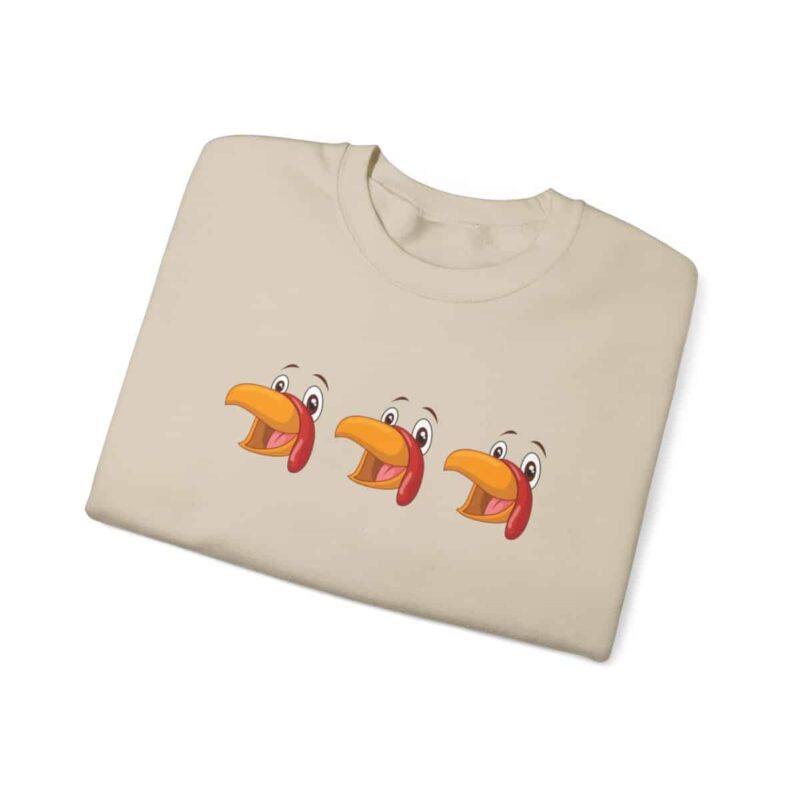 Cheeky Turkey Trio Thanksgiving Sweatshirt