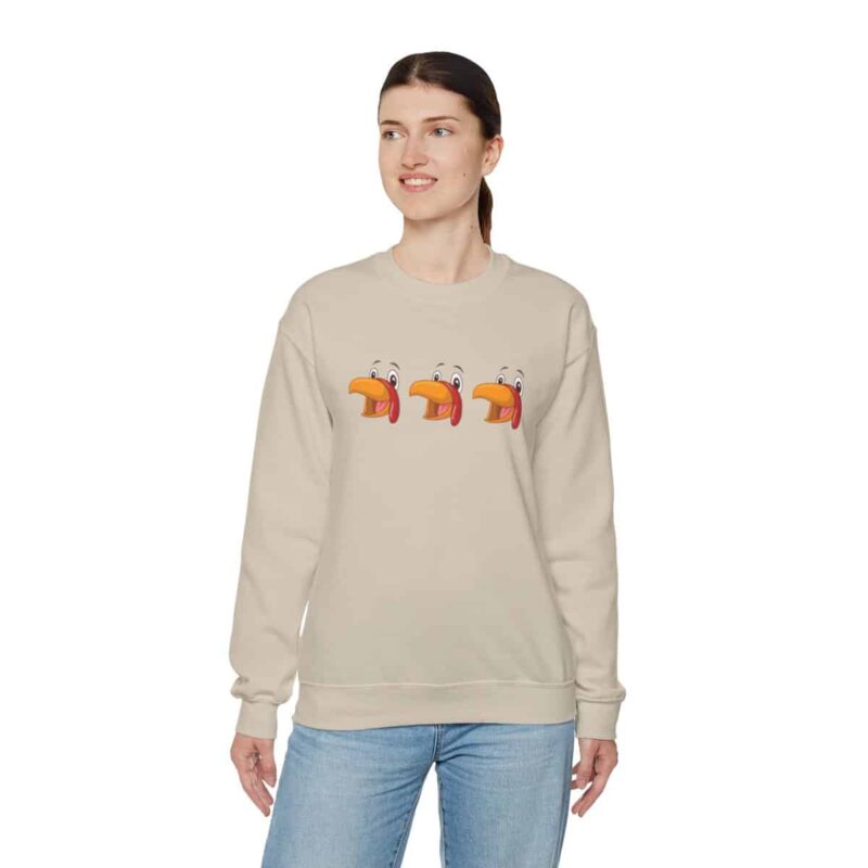 Cheeky Turkey Trio Thanksgiving Sweatshirt