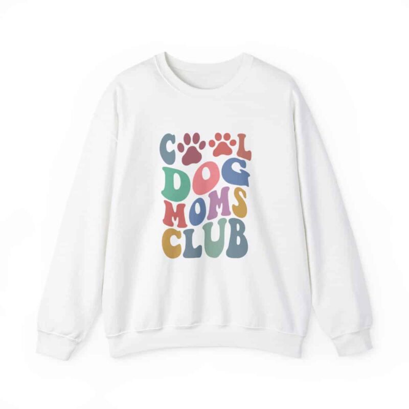 Cool Dog Moms Club Unisex Heavy Blend Sweatshirt