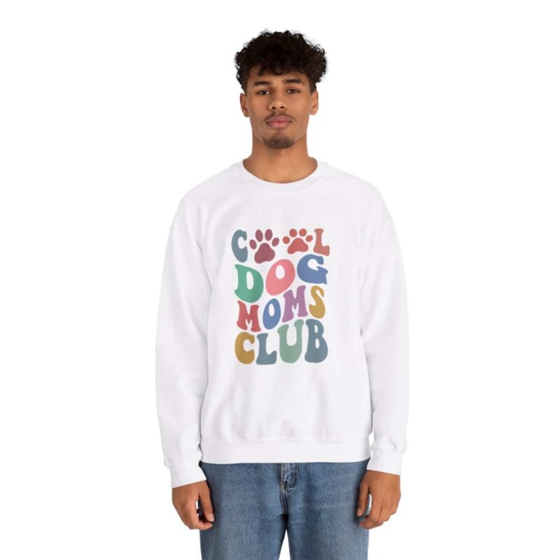 Cool Dog Moms Club Unisex Heavy Blend Sweatshirt