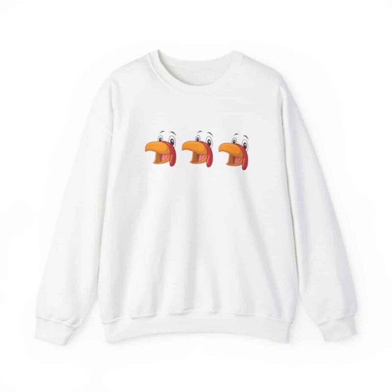 Cheeky Turkey Trio Thanksgiving Sweatshirt