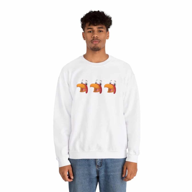 Cheeky Turkey Trio Thanksgiving Sweatshirt