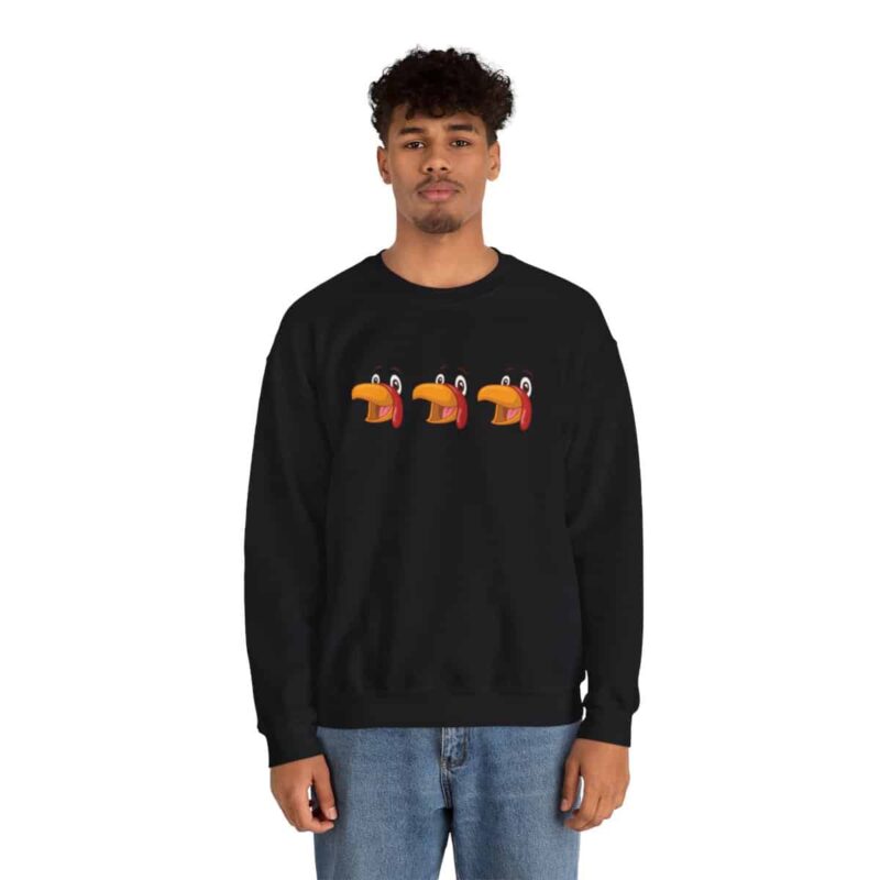 Cheeky Turkey Trio Thanksgiving Sweatshirt