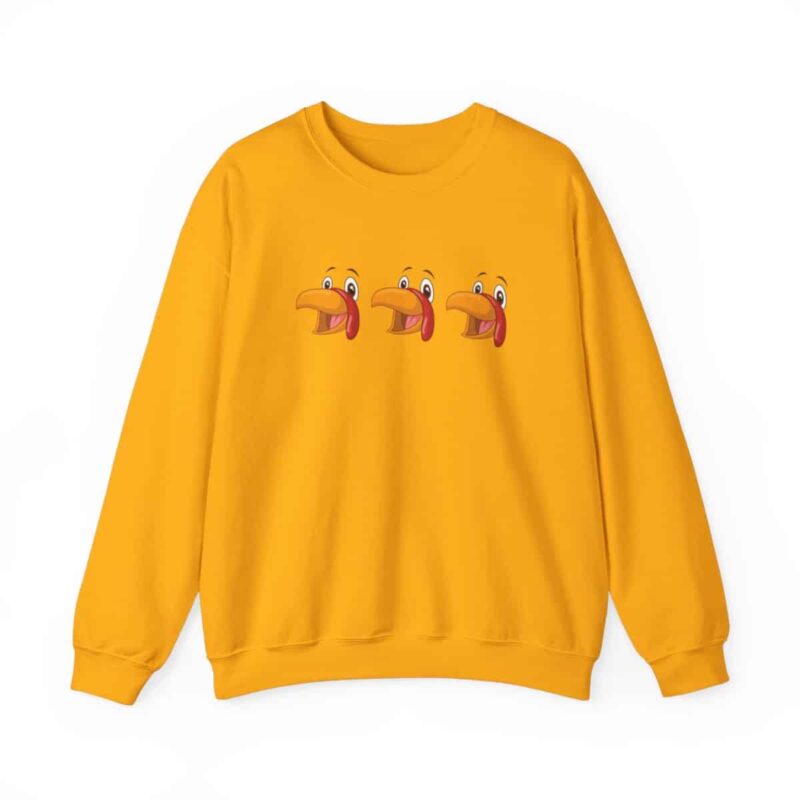 Cheeky Turkey Trio Thanksgiving Sweatshirt