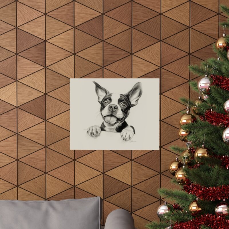 Boston Terrier Fine Art Print