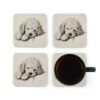 Poodle Coaster Set