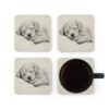 Poodle Coaster Set