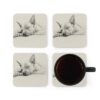 American Hairless Terrier Coaster Set