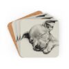 American Hairless Terrier Coaster Set