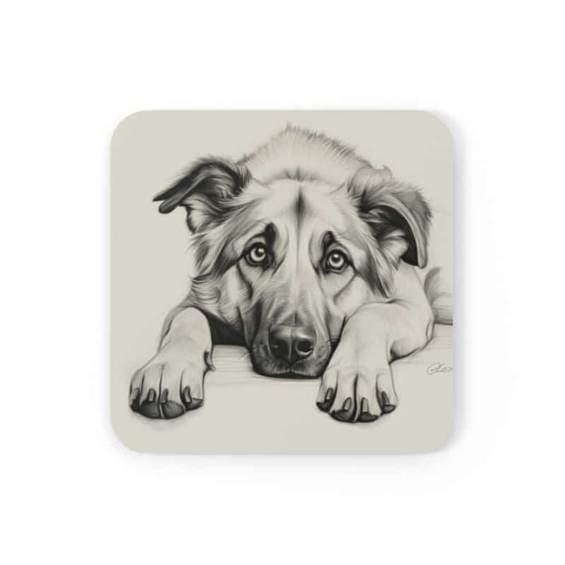 Anatolian Shepherd Dog Coaster Set