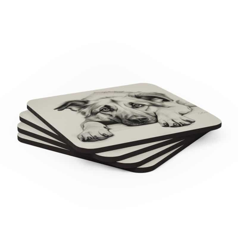 Anatolian Shepherd Dog Coaster Set