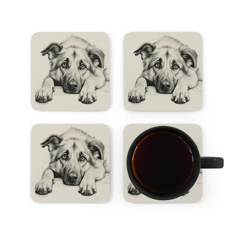 Anatolian Shepherd Dog Coaster Set