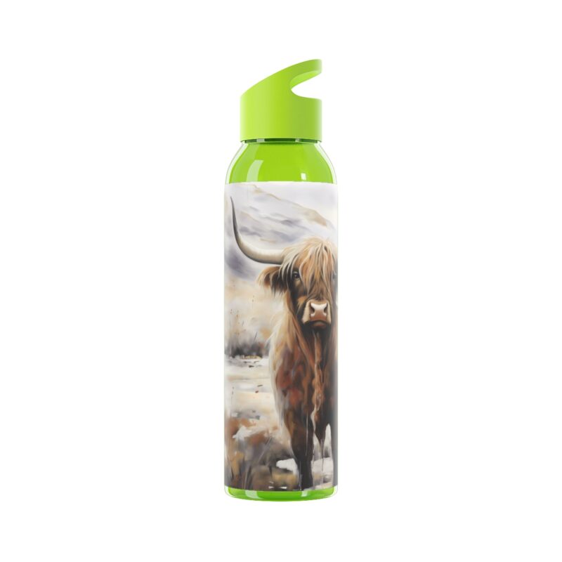 Highland Cows Sky Water Bottle