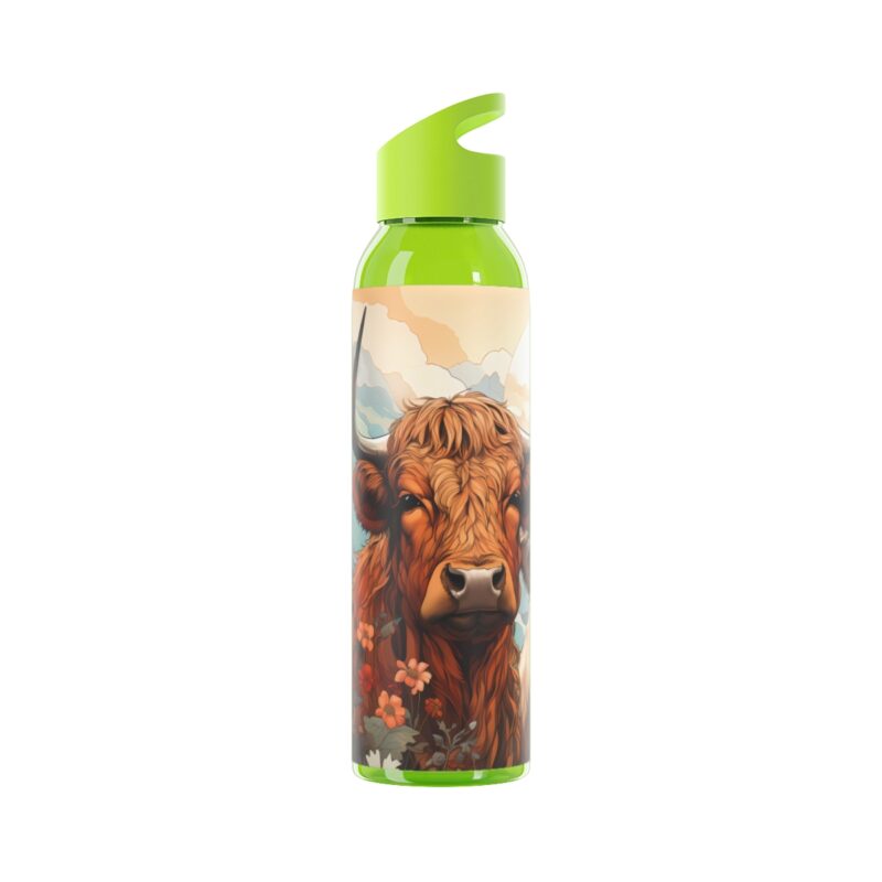 Highland Cows Sky Water Bottle