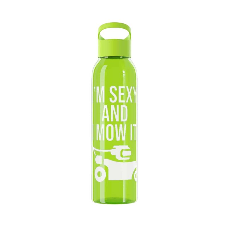 I'm Sexy and I Mow It Sky Water Bottle