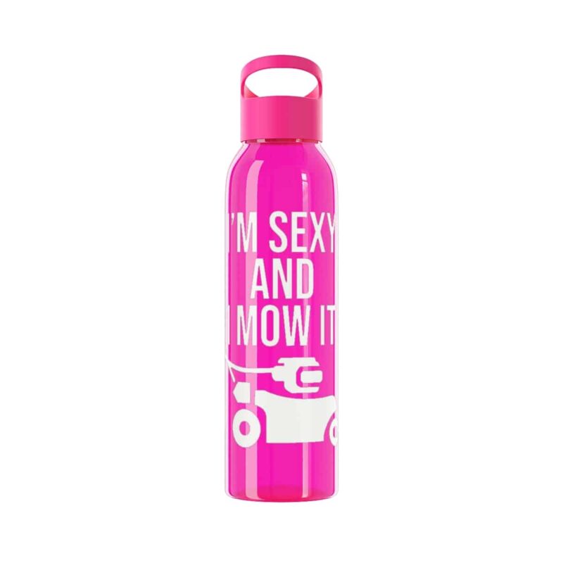 I'm Sexy and I Mow It Sky Water Bottle