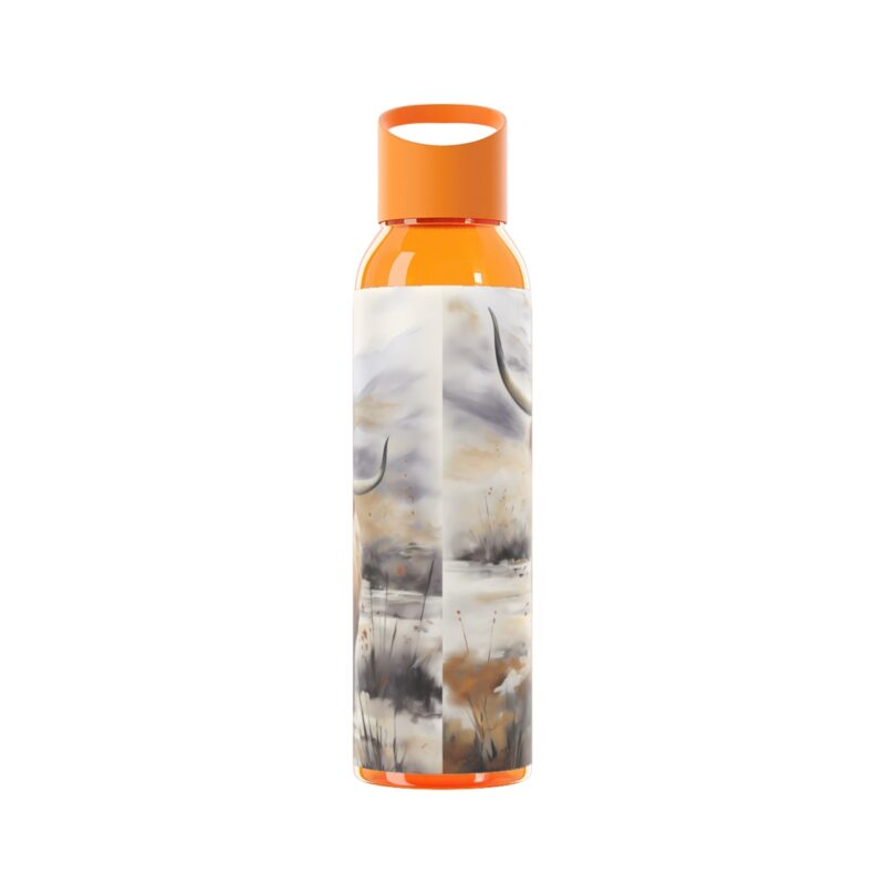 Highland Cows Sky Water Bottle