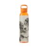 Australian Shepherd Dog Sky Water Bottle