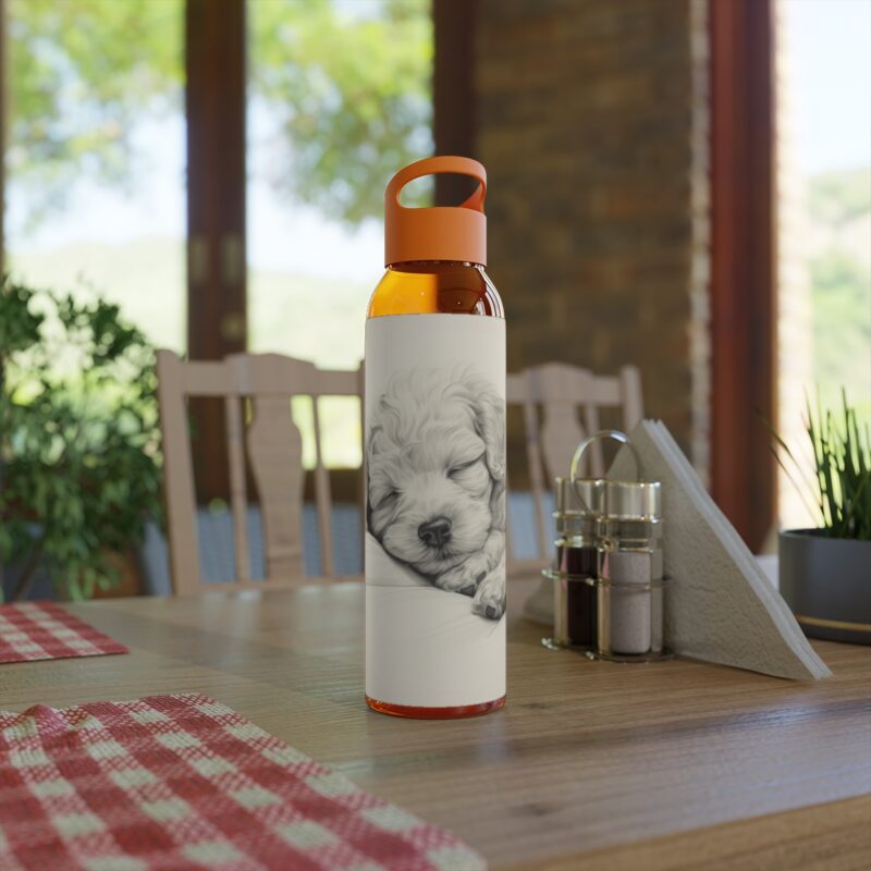 Poodle Sky Water Bottle