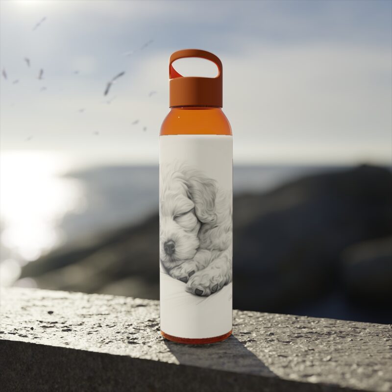 Poodle Sky Water Bottle