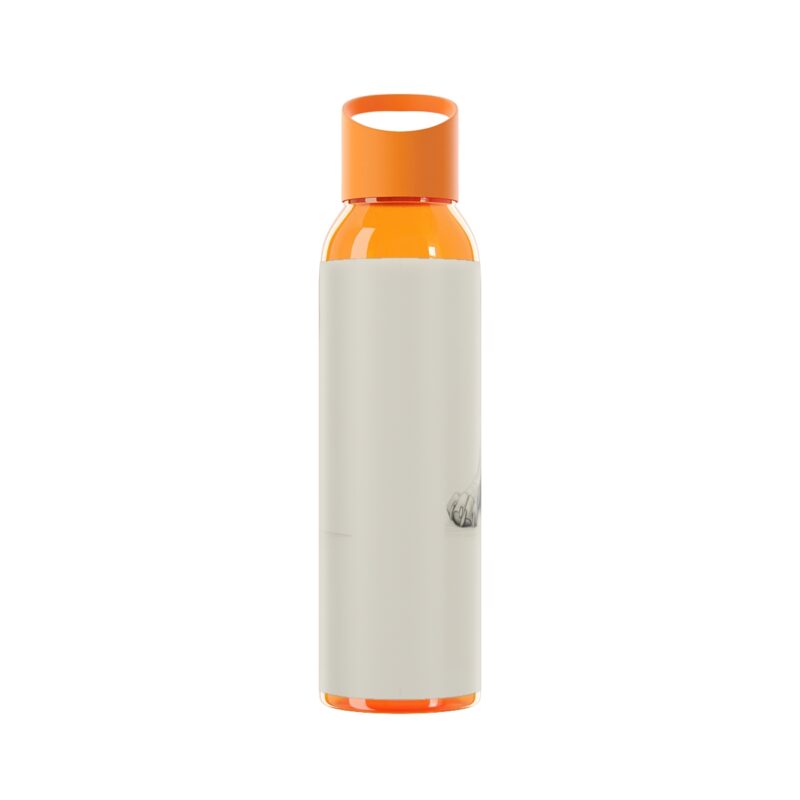 American Hairless Terrier Sky Water Bottle