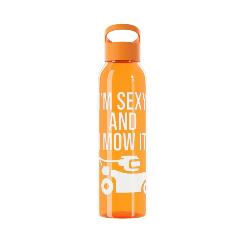 I'm Sexy and I Mow It Sky Water Bottle