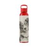 Australian Shepherd Dog Sky Water Bottle