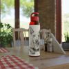 American Hairless Terrier Sky Water Bottle