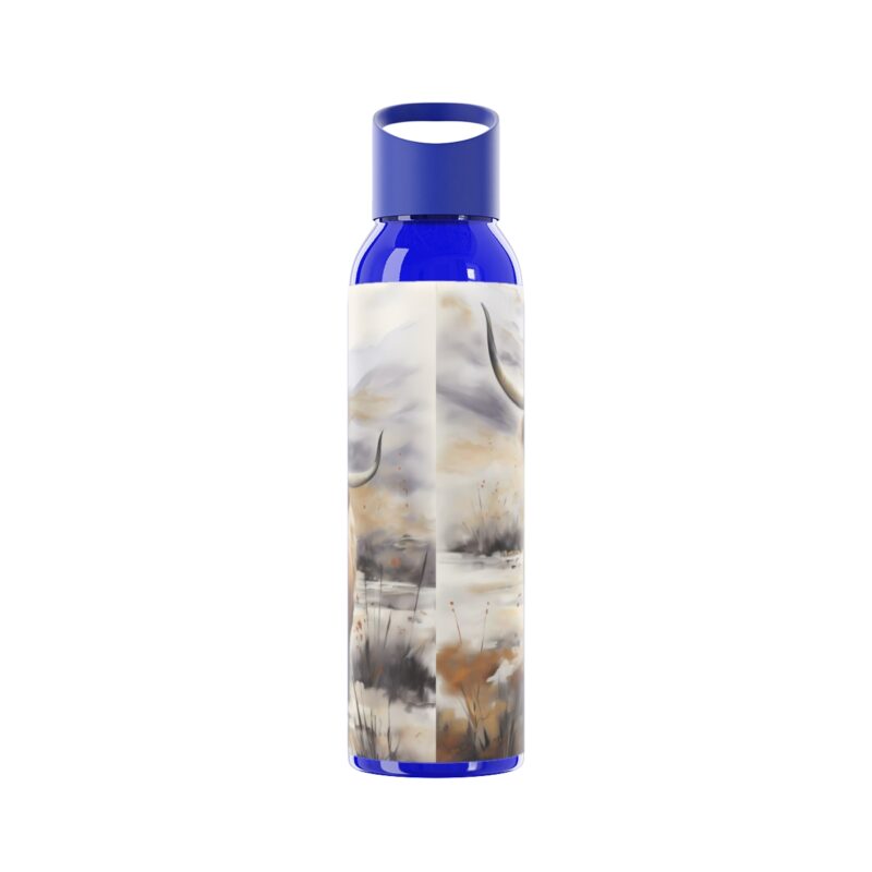 Highland Cows Sky Water Bottle