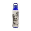 Australian Shepherd Dog Sky Water Bottle