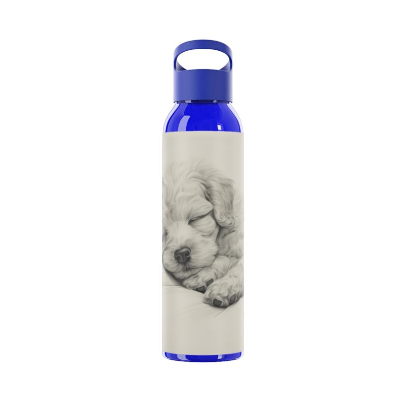 Poodle Sky Water Bottle