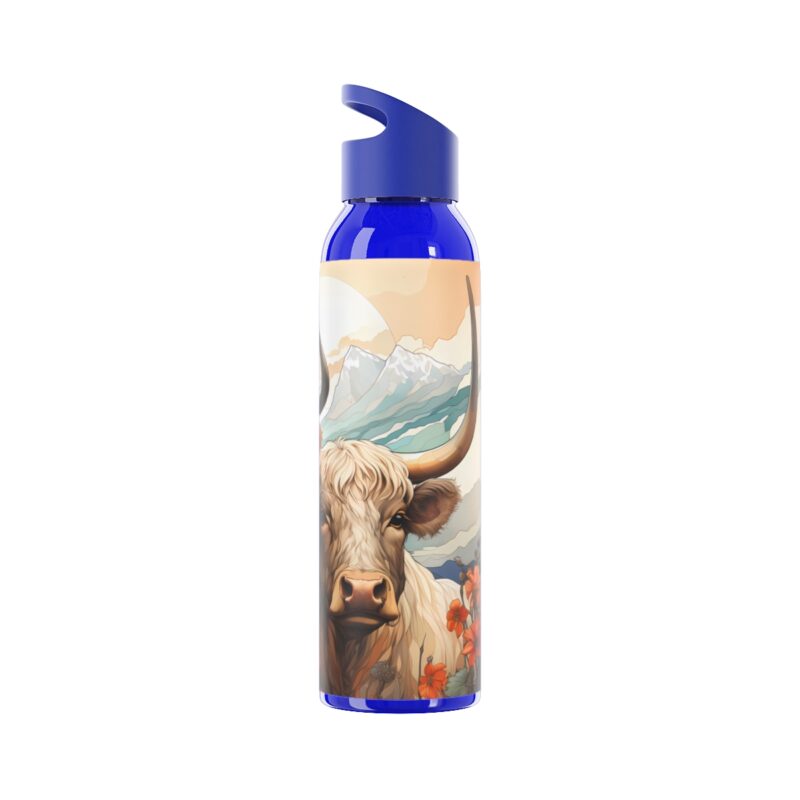 Highland Cows Sky Water Bottle