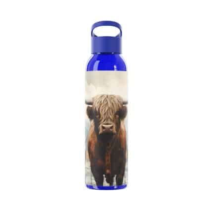 Highland Cows Sky Water Bottle