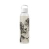 Australian Shepherd Dog Sky Water Bottle