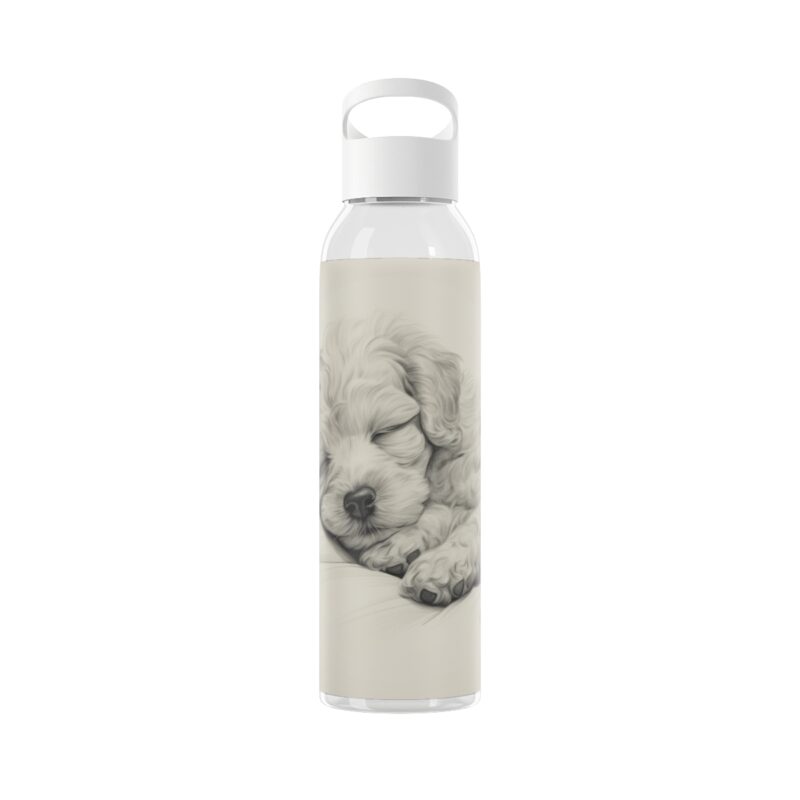 Poodle Sky Water Bottle