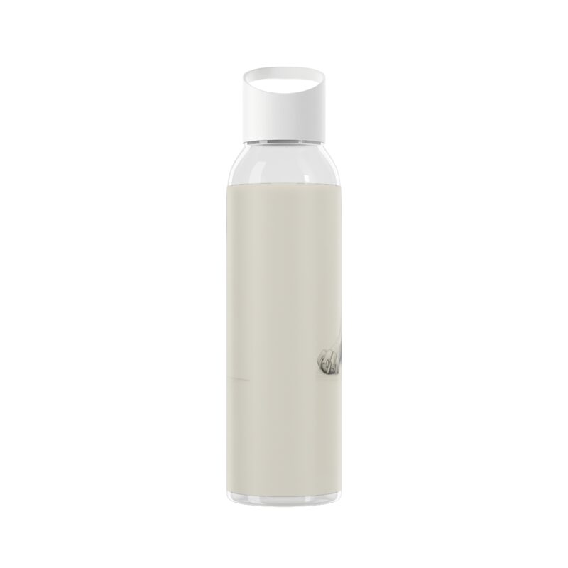 American Hairless Terrier Sky Water Bottle