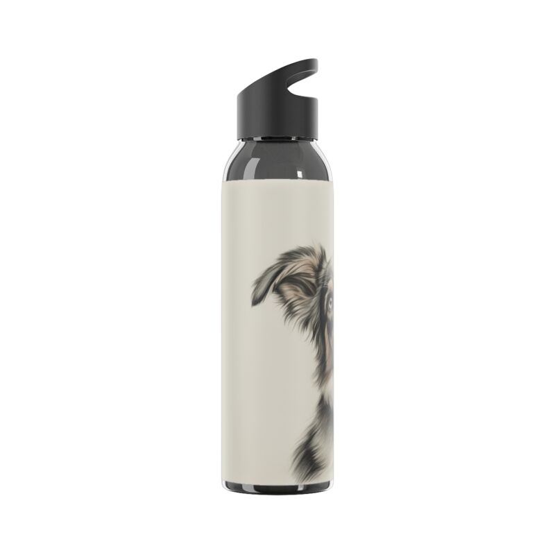 Australian Shepherd Dog Sky Water Bottle