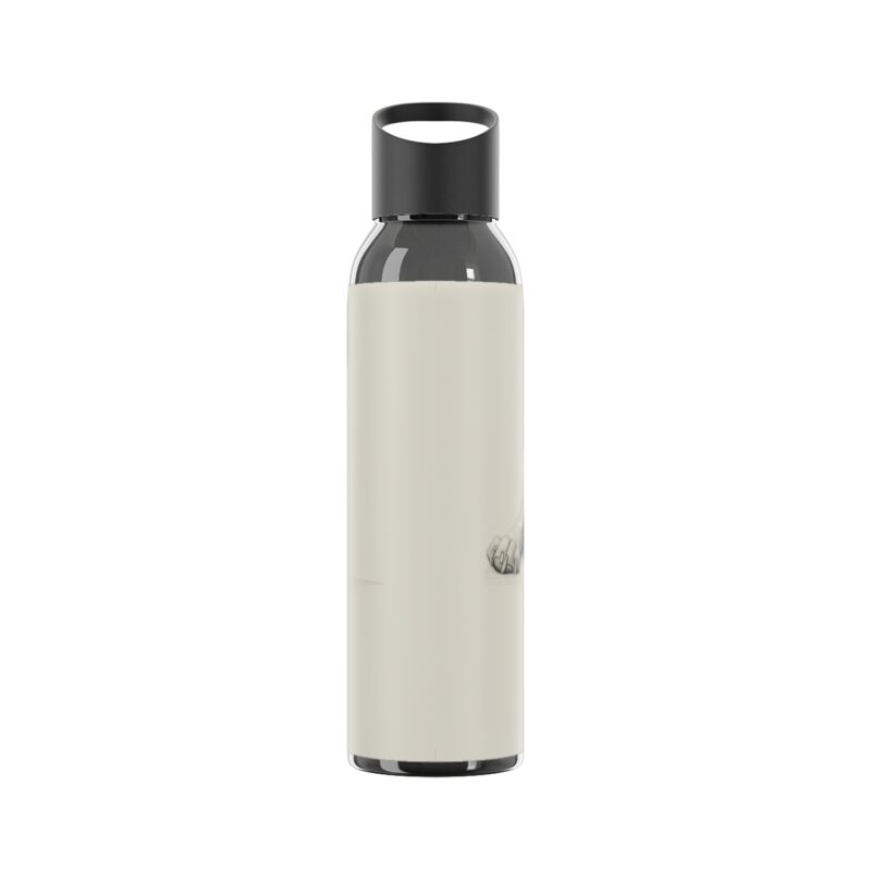 American Hairless Terrier Sky Water Bottle