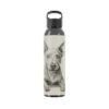 American Hairless Terrier Sky Water Bottle