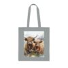 Highland Cows Cotton Tote Bag