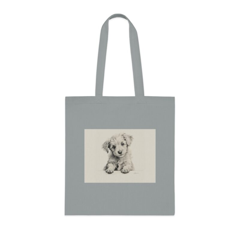 Poodle Cotton Tote Bag