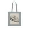 Poodle Cotton Tote Bag