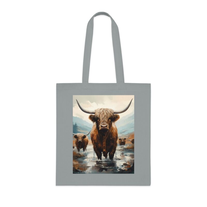 Highland Cows Cotton Tote Bag